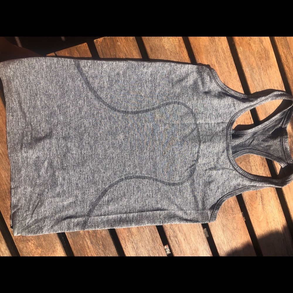 Lululemon Swiftly Tank Silver 6